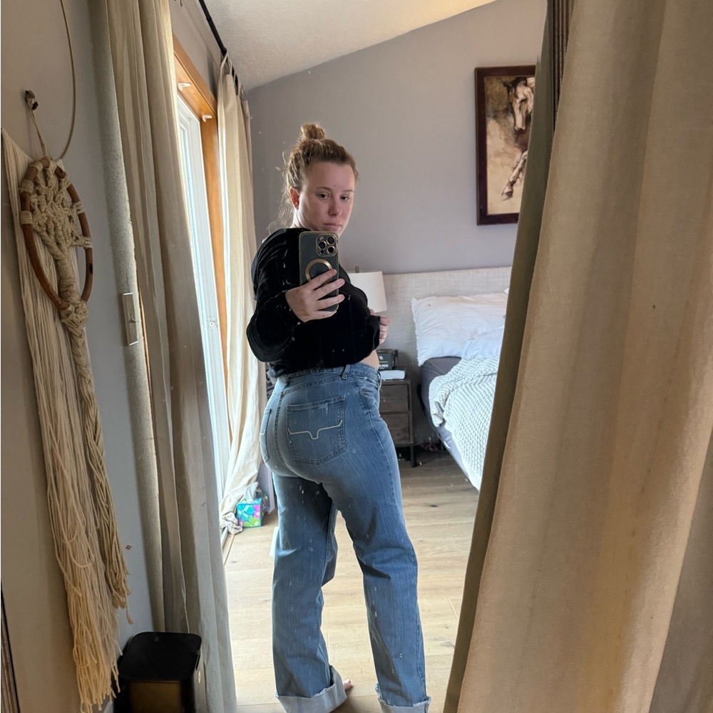 Kimes Ranch Light Blue Boyfriend Jeans